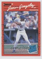 Rated Rookie - Juan Gonzalez