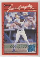 Rated Rookie - Juan Gonzalez [Noted]