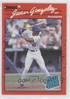 Rated Rookie - Juan Gonzalez