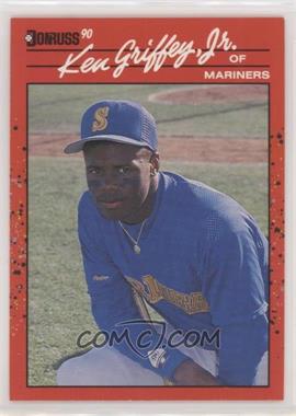 1990 Donruss - [Base] #365.1 - Ken Griffey Jr. (. After Inc in the Copyright at top back)