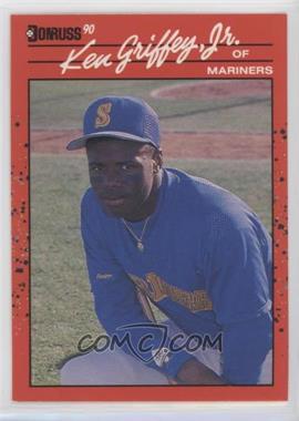 1990 Donruss - [Base] #365.1 - Ken Griffey Jr. (. After Inc in the Copyright at top back)