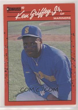 1990 Donruss - [Base] #365.1 - Ken Griffey Jr. (. After Inc in the Copyright at top back)