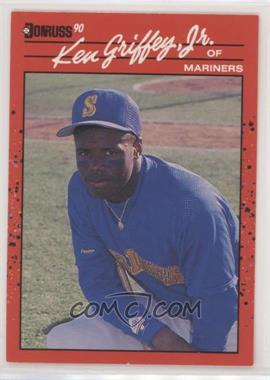 1990 Donruss - [Base] #365.1 - Ken Griffey Jr. (. After Inc in the Copyright at top back)