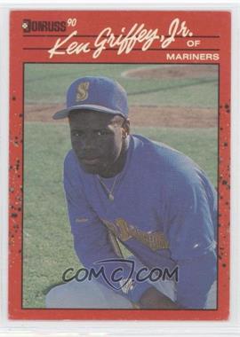 1990 Donruss - [Base] #365.2 - Ken Griffey Jr. (No . After Inc in the Copyright at top back)
