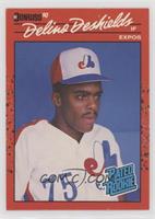Rated Rookie - Delino DeShields [EX to NM]