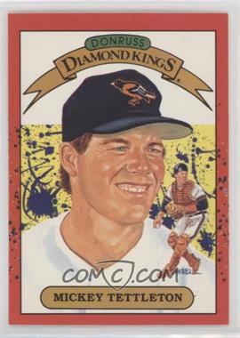 1990 Donruss - [Base] #5 - Diamond Kings - Mickey Tettleton