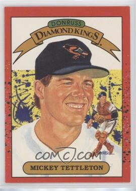 1990 Donruss - [Base] #5 - Diamond Kings - Mickey Tettleton