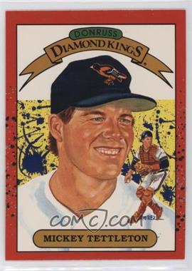 1990 Donruss - [Base] #5 - Diamond Kings - Mickey Tettleton