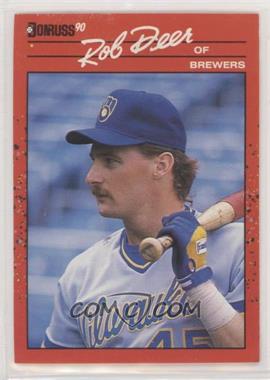 1990 Donruss - [Base] #55 - Rob Deer