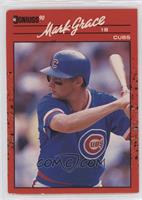 Mark Grace (Wedge Under Name Along Black Photo Outline) [Poor to Fair]