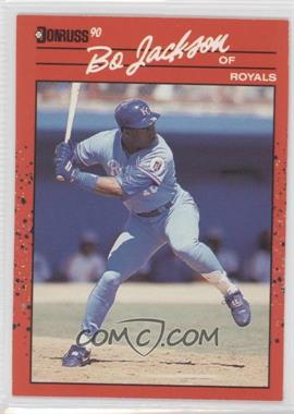 1990 Donruss - [Base] #61.1 - Bo Jackson (. After Inc in the Copyright on Back)