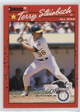 1990 Donruss - [Base] #637.2 - Terry Steinbach (All-Star Game Performance)