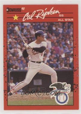 1990 Donruss - [Base] #676.2 - Cal Ripken Jr. ("All-Star Game Performance" above Stats)