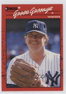 1990 Donruss - [Base] #678 - Rich Gossage