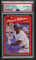 Bernie Williams [PSA Authentic PSA/DNA Cert]