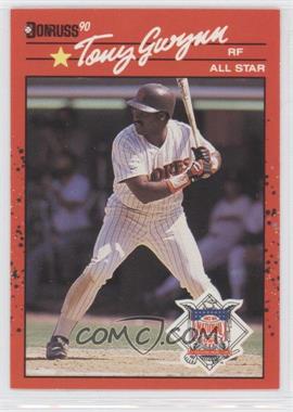 1990 Donruss - [Base] #705.2 - Tony Gwynn ("All-Star Game Performance" above Stats)