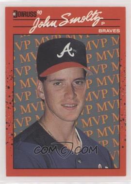 1990 Donruss - Bonus MVP #BC-12.1 - John Smoltz (Photo is Tom Glavine) [EX to NM]