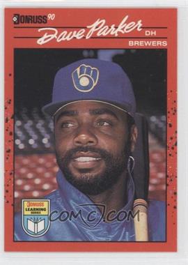 1990 Donruss - Learning Series #33 - Dave Parker