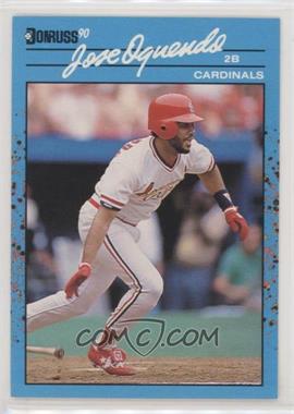 1990 Donruss Best of the National League - [Base] #108 - Jose Oquendo