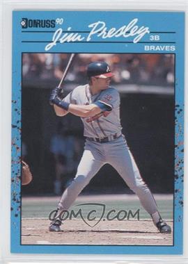 1990 Donruss Best of the National League - [Base] #37 - Jim Presley