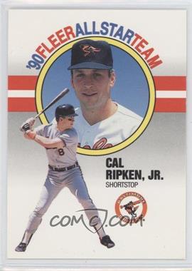 1990 Fleer - All-Star Team #8 - Cal Ripken Jr.