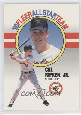 1990 Fleer - All-Star Team #8 - Cal Ripken Jr.