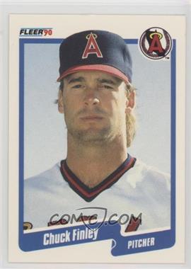 1990 Fleer - [Base] - Printed in Canada #132 - Chuck Finley [EX to NM]