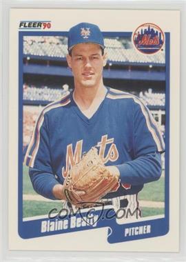 1990 Fleer - [Base] - Printed in Canada #197 - Blaine Beatty