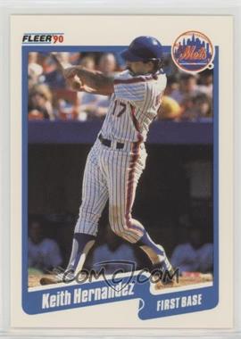 1990 Fleer - [Base] - Printed in Canada #205 - Keith Hernandez