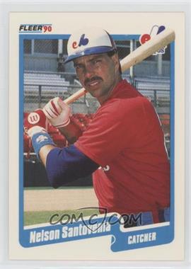 1990 Fleer - [Base] - Printed in Canada #360 - Nelson Santovenia