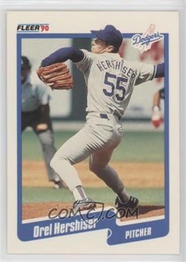 1990 Fleer - [Base] - Printed in Canada #399 - Orel Hershiser