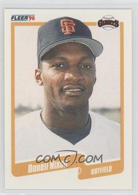 1990 Fleer - [Base] - Printed in Canada #66 - Donell Nixon