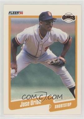 1990 Fleer - [Base] - Printed in Canada #74 - Jose Uribe