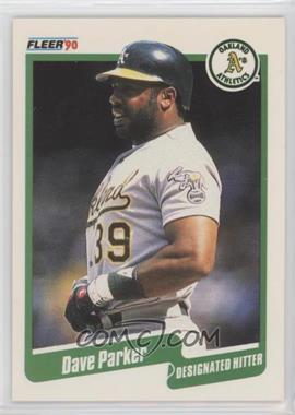 1990 Fleer - [Base] #18 - Dave Parker