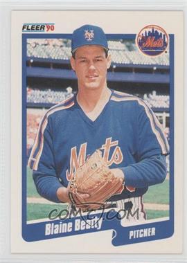 1990 Fleer - [Base] #197 - Blaine Beatty