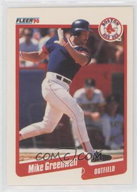 1990 Fleer - [Base] #277 - Mike Greenwell