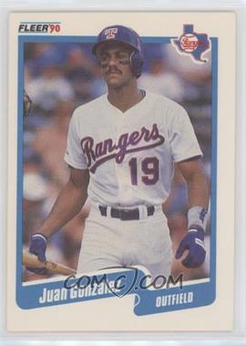 1990 Fleer - [Base] #297 - Juan Gonzalez