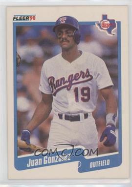 1990 Fleer - [Base] #297 - Juan Gonzalez