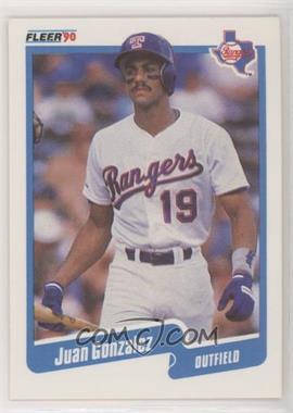 1990 Fleer - [Base] #297 - Juan Gonzalez