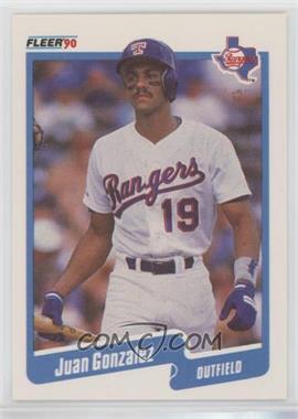 1990 Fleer - [Base] #297 - Juan Gonzalez