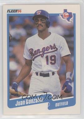 1990 Fleer - [Base] #297 - Juan Gonzalez