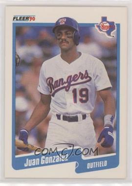 1990 Fleer - [Base] #297 - Juan Gonzalez