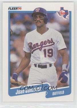 1990 Fleer - [Base] #297 - Juan Gonzalez