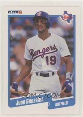 1990 Fleer - [Base] #297 - Juan Gonzalez