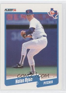 1990 Fleer - [Base] #313 - Nolan Ryan