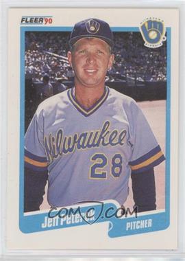 1990 Fleer - [Base] #333 - Jeff Peterek