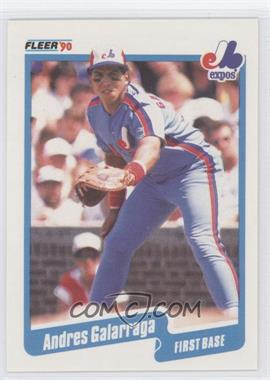 1990 Fleer - [Base] #345 - Andres Galarraga