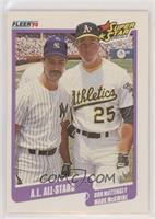 Super Star Specials - Don Mattingly, Mark McGwire [Noted]