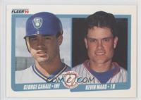 Major League Prospects - George Canale, Kevin Maas