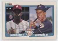 Major League Prospects - Chuck McElroy, Moises Alou [Good to VG‑…